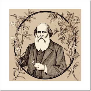 Charles Darwin scientist Posters and Art